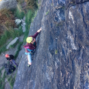 Lead Climbing Riverside
