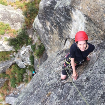 Multipitch rock adventure