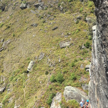 Multipitch climbing
