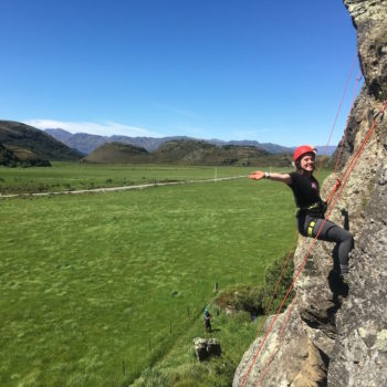 Rockclimbing in Wanaka
